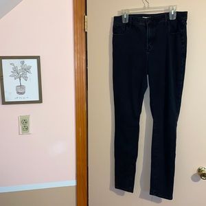 Old Navy Rockstar Black Jeans